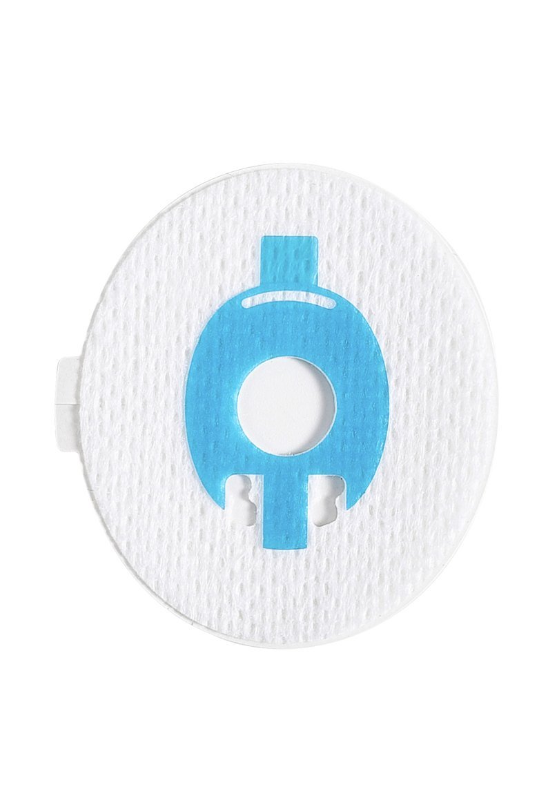 Leetoya custom CGM device patch component with release liner