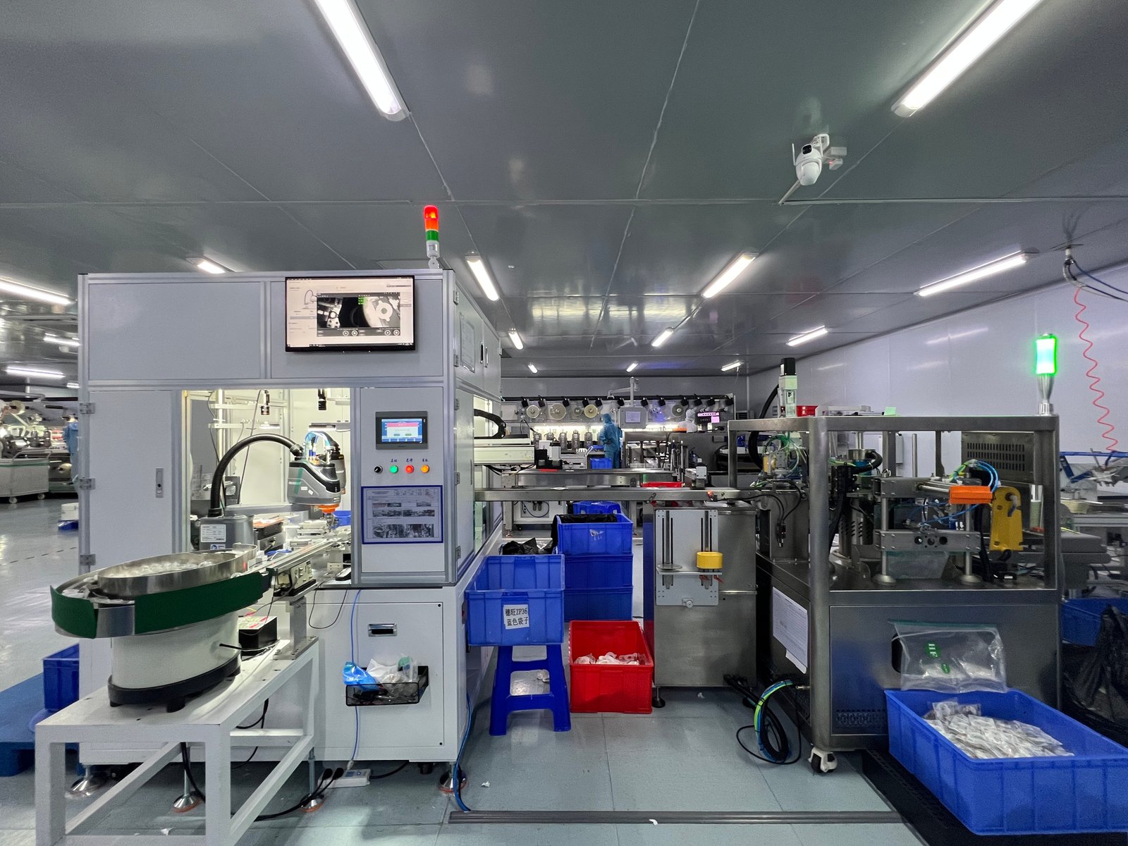 Automated packaging and assembly line
