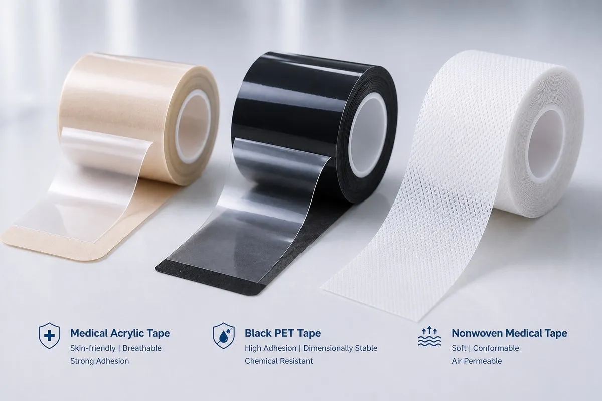 Medical adhesive tape material solutions
