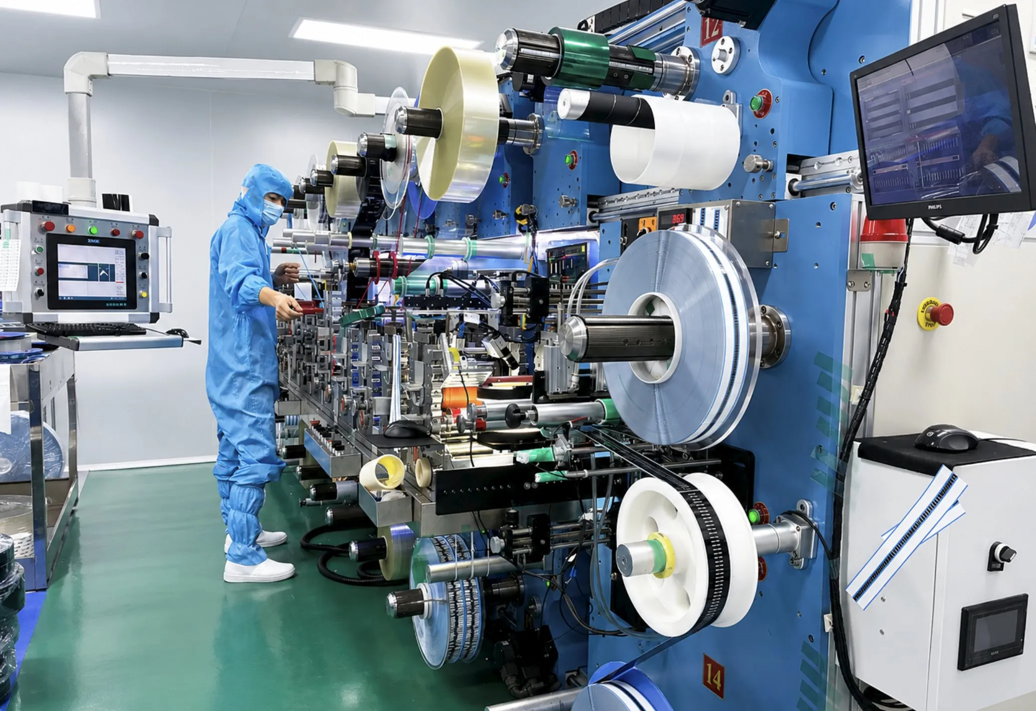 High-volume rotary die cutting equipment